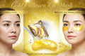 Gold Eye Mask - Before After