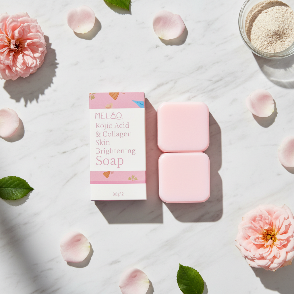 Melao Soap Flat Lay